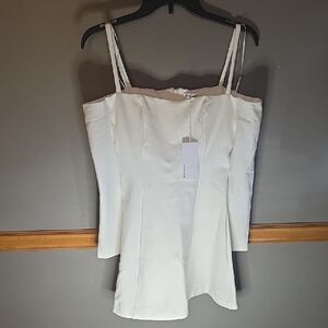 Reformation White Dress